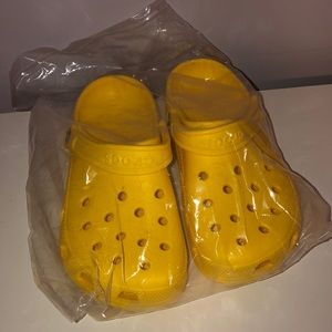 Yellow Crocs